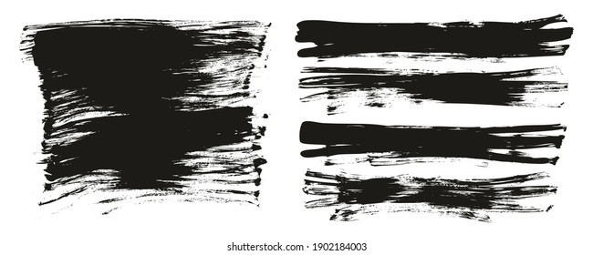 Flat Fan Brush Regular Long Background Mix High Detail Abstract Vector Background Mix Set 