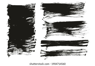 Flachlüfter-Brush Regelmäßiger langer Hintergrund Mix aus hochdetailliertem abstraktem Vektorhintergrund-Mix-Set 