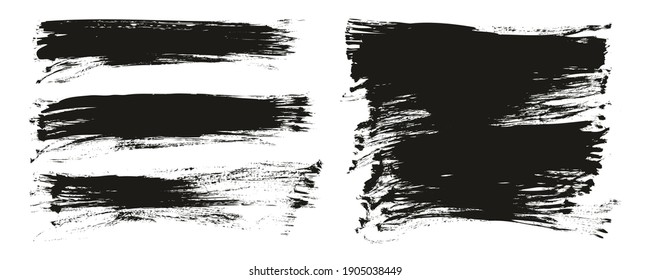 Flachlüfter-Brush Regelmäßiger langer Hintergrund Mix aus hochdetailliertem abstraktem Vektorhintergrund-Mix-Set 