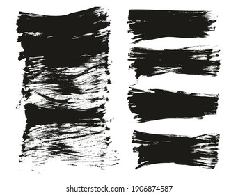 Flat Fan Brush Regular Long Background Mix High Detail Abstract Vector Background Mix Set 