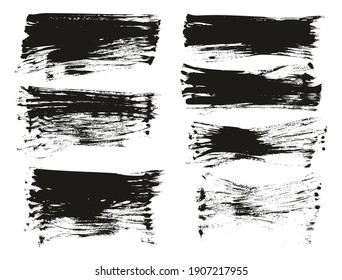 Flat Fan Brush Regular Long Background Mix High Detail Abstract Vector Background Mix Set 