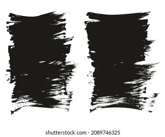 Flat Fan Brush Regular Short Background High Detail Abstract Vector Background Set 