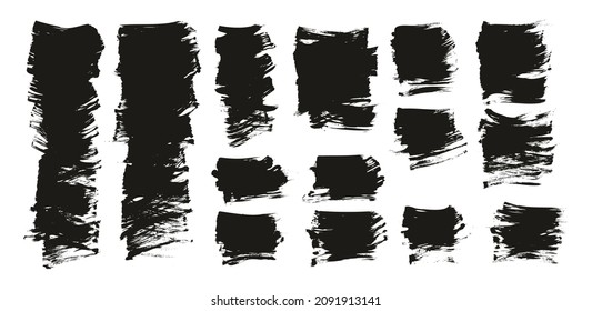 Flat Fan Brush Regular Short Background High Detail Abstract Vector Background Set 
