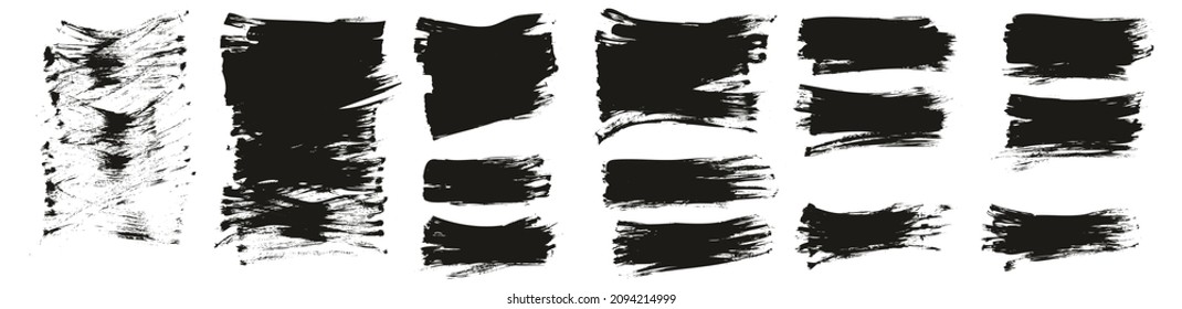 Flat Fan Brush Regular Short Background High Detail Abstract Vector Background Set 