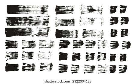 Flat Fan Brush Regular Straight Lines High Detail Abstract Vector Background MEGA Set 