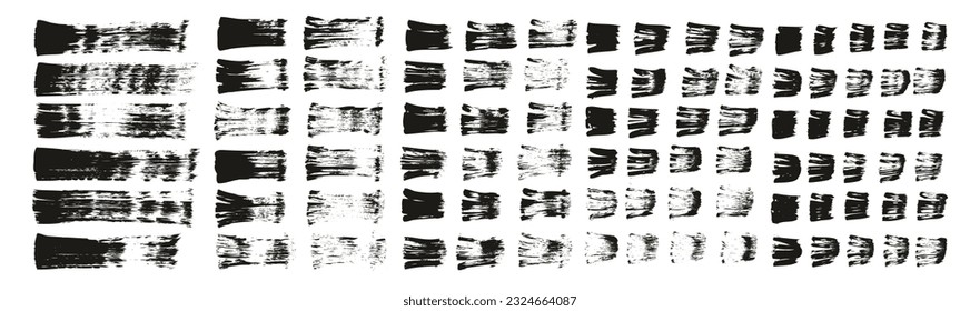 Flat Fan Brush Regular Straight Lines High Detail Abstract Vector Background MEGA Set 