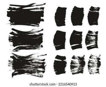 Flat Fan Brush Thick Long Background And Straight Lines Mix High Detail Abstract Vector Background MEGA Mix Set 