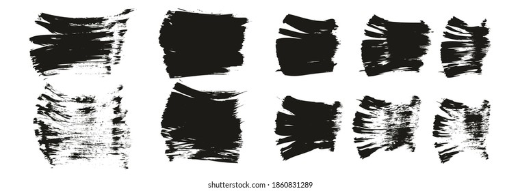 Flat Fan Brush Thick Short Background And Straight Lines Mix High Detail Abstract Vector Background Mix Set 