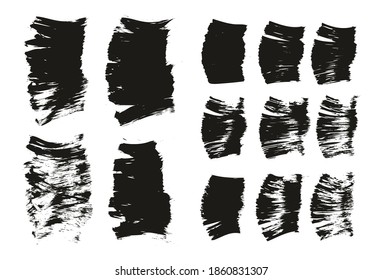 Flat Fan Brush Thick Short Background And Straight Lines Mix High Detail Abstract Vector Background Mix Set 