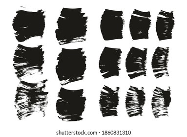 Flat Fan Brush Thick Short Background And Straight Lines Mix High Detail Abstract Vector Background Mix Set 