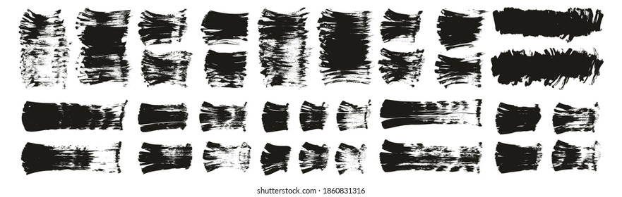 Pincel de ventilador plano Fondo corto grueso y líneas rectas Mezcla de fondo de vectores abstracto de alto detalle 