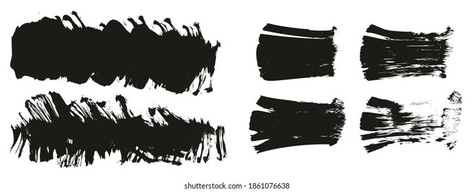 Flat Fan Brush Thick Short Background And Straight Lines Mix High Detail Abstract Vector Background Mix Set 