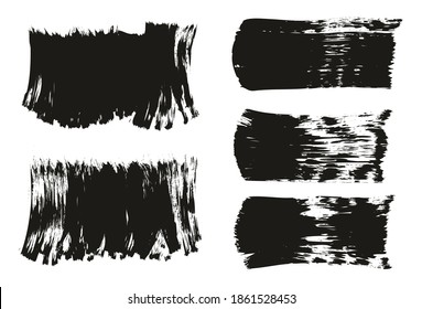 Flat Fan Brush Thick Short Background And Straight Lines Mix High Detail Abstract Vector Background Mix Set 