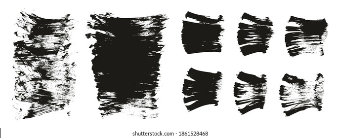 Flat Fan Brush Thick Short Background And Straight Lines Mix High Detail Abstract Vector Background Mix Set 