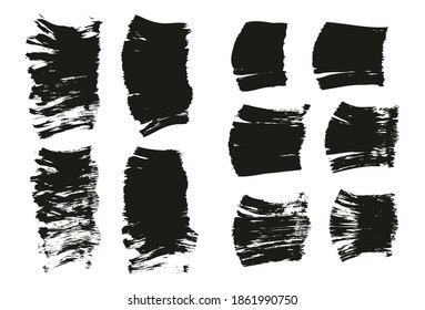 Flat Fan Brush Thick Short Background And Straight Lines Mix High Detail Abstract Vector Background Mix Set 