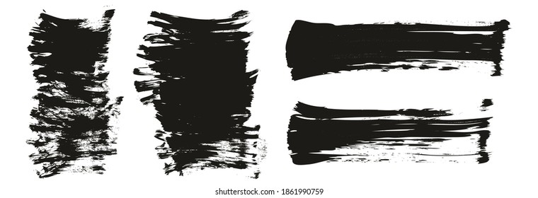 Flat Fan Brush Thick Short Background And Straight Lines Mix High Detail Abstract Vector Background Mix Set 