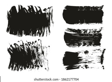 Flat Fan Brush Thick Short Background And Straight Lines Mix High Detail Abstract Vector Background Mix Set 