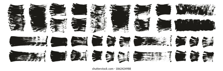 Flat Fan Brush Thick Short Background And Straight Lines Mix High Detail Abstract Vector Background Mix Set 