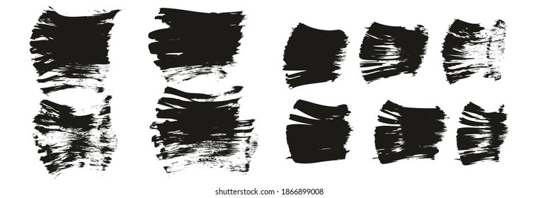 Flat Fan Brush Thick Short Background And Straight Lines Mix High Detail Abstract Vector Background Mix Set 