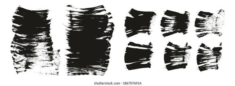 Flat Fan Brush Thick Short Background And Straight Lines Mix High Detail Abstract Vector Background Mix Set 