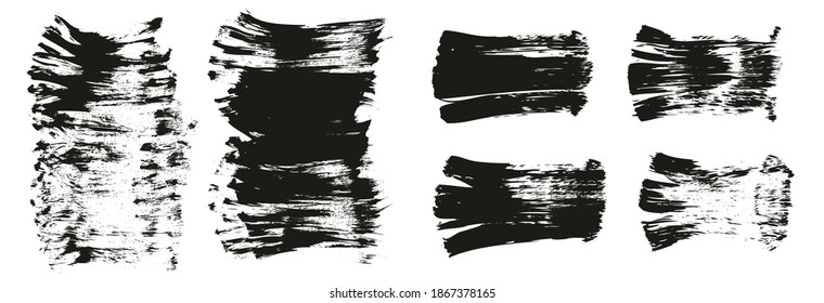 Flat Fan Brush Thick Short Background And Straight Lines Mix High Detail Abstract Vector Background Mix Set 
