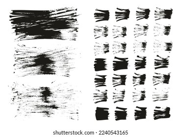 Flat Fan Brush Thin Long Background And Straight Lines Mix High Detail Abstract Vector Background MEGA Mix Set 