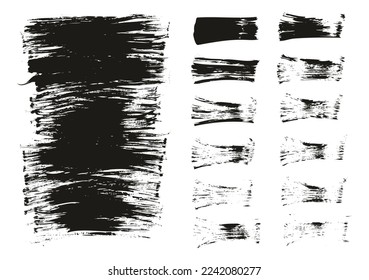 Flat Fan Brush Thin Long Background And Straight Lines Mix High Detail Abstract Vector Background MEGA Mix Set 
