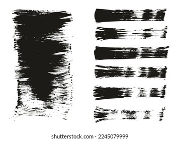 Flat Fan Brush Thin Long Background And Straight Lines Mix High Detail Abstract Vector Background Mega Mix Set 