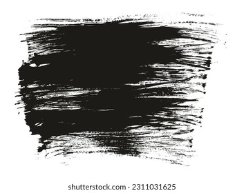 Flat Fan Brush Thin Long Background High Detail Abstract Vector Background Set 