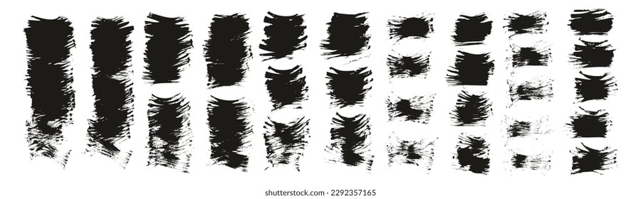Flachlüfter, dünner, kurzer Hintergrund, hochdetaillierter abstrakter Vektorhintergrund MEGA Set 