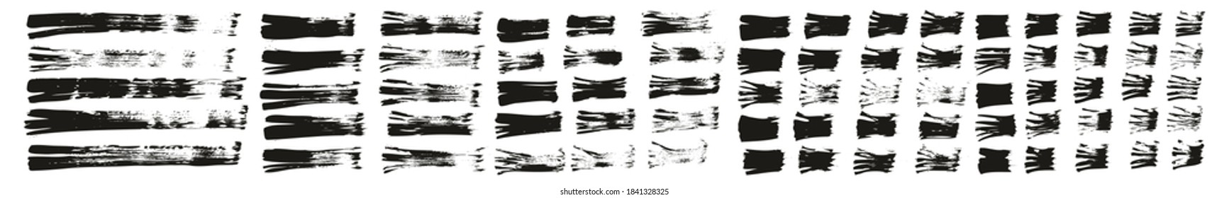 Flat Fan Brush Thin Straight Lines High Detail Abstract Vector Background Mega Set 