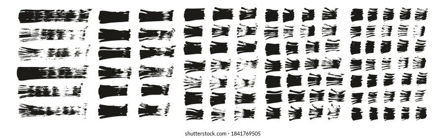 Flat Fan Brush Thin Straight Lines High Detail Abstract Vector Background Mega Set 