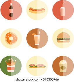 Flat fast food