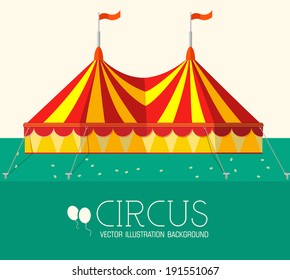 Flat Festival Circus Tent Fairground Park