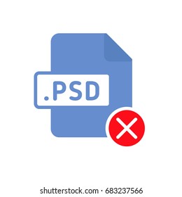 Flat File Format Type Vector decline psd