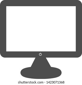 Flat filled shopping cart icon. Vector image.