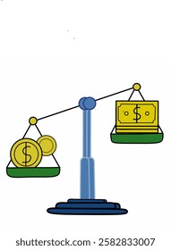 Flat financial icons are suitable for your design needs