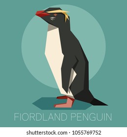 Flat Fiordland Penguin