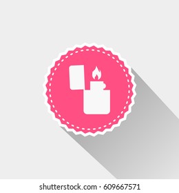 flat fire lighter Icon