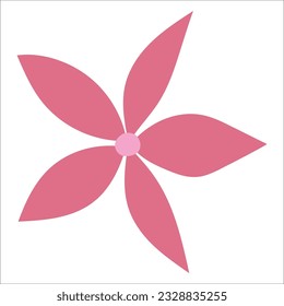Flores planas para un bonito diseño.