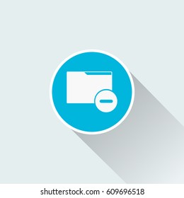flat folder icon