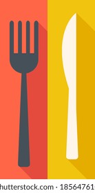Ilustración de comida plana. Ilustración vectorial EPS 10.