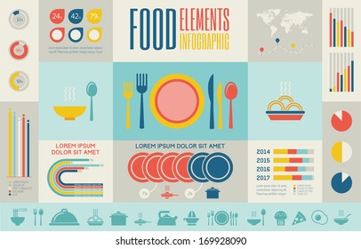 Healthy Food Infographics High Res Stock Images Shutterstock