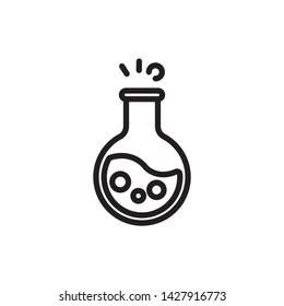 flat formula icon symbol sign, logo template, vector, eps 10