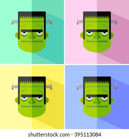 Flat Frankenstein color