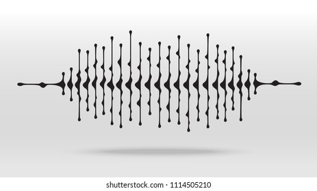 flat frequency motion sound wave vector