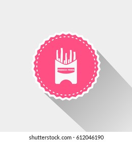 flat fries icon
