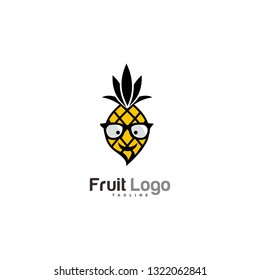 Flat Fruit Logo Templates