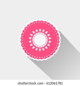 flat gas burner icon
