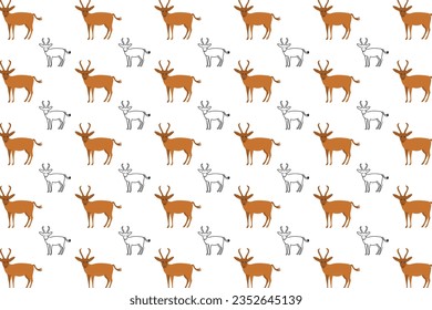Fondo del patrón animal de la gacela plana, puede ser utilizado para diseños de negocios, presentaciones o cualquier diseño adecuado.